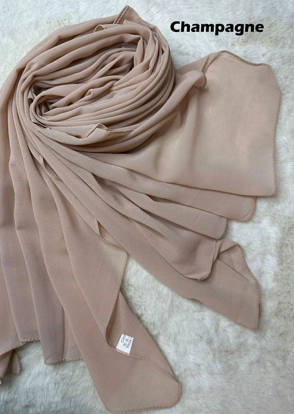 BB604 Chiffon Scarf Hijab High Quality - Memsaab Online