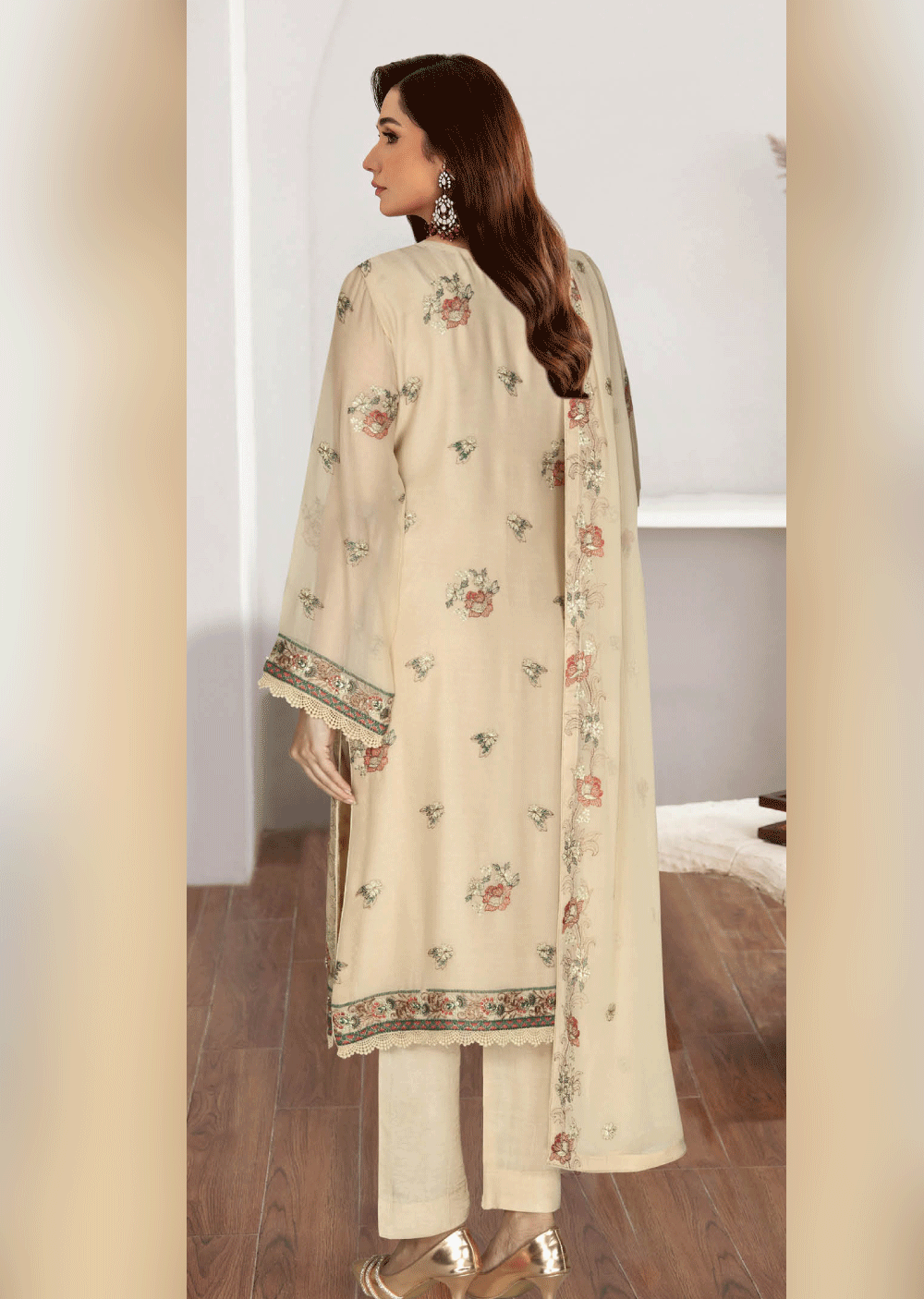 WA-401-B - Readymade - Ramsha Suit 2024 - Memsaab Online