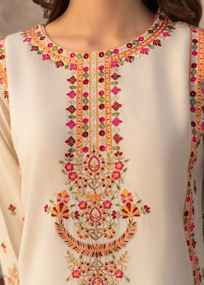 MSBMT-24 -Dilruba - Off White - Readymade Outfit - 1 Piece Suit 2025 - Memsaab Online