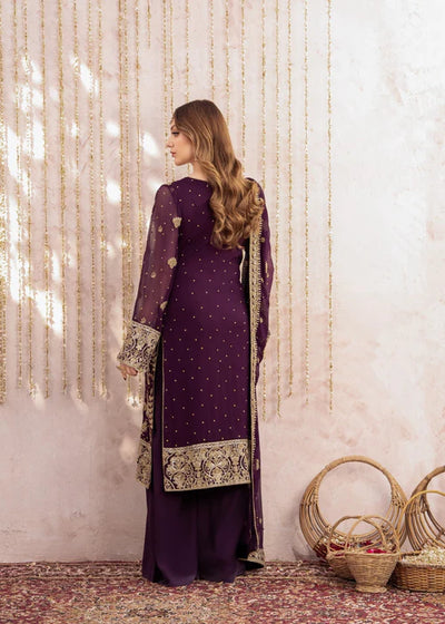 YZX6105-Alaya - Meeral Luxe - Readymade Organza Suit - Memsaab Online
