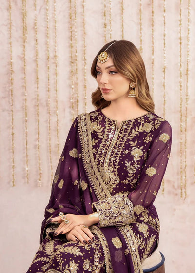 YZX6105-Alaya - Meeral Luxe - Readymade Organza Suit - Memsaab Online