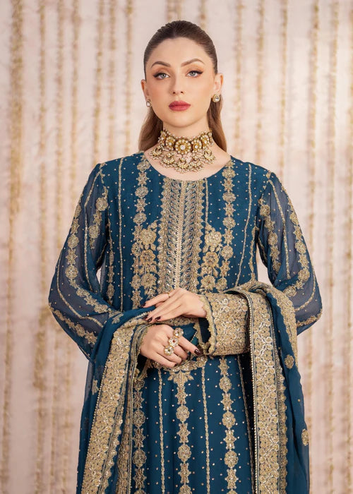 OAG5036-ROOP - Meeral Luxe - Readymade Organza Suit - Memsaab Online