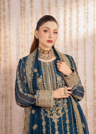 OAG5036-ROOP - Meeral Luxe - Readymade Organza Suit - Memsaab Online