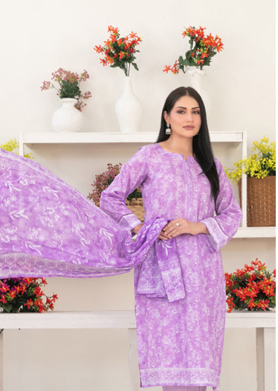 TWD-2277 Readymade Mizna Tawakkal Lawn Suit 2025 - Memsaab Online