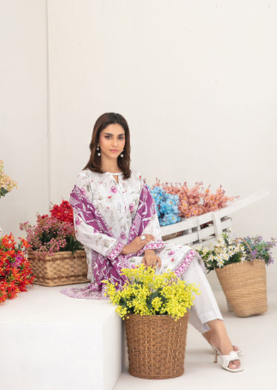TWD-2282 Readymade Mizna Tawakkal Lawn Suit 2025 - Memsaab Online