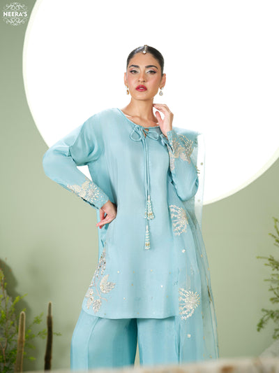 HSS-1154 - Readymade Heeras Suit - Memsaab Online