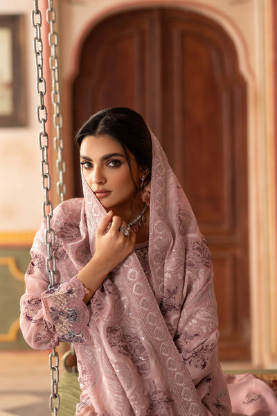 T-303- Readymade- DASTAN BY RAMSHA Premium Chiffon Suit 2025 - Memsaab Online