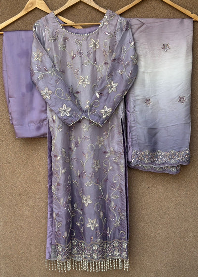 ASBC04 Silk Cutdana Outfit - Memsaab Online