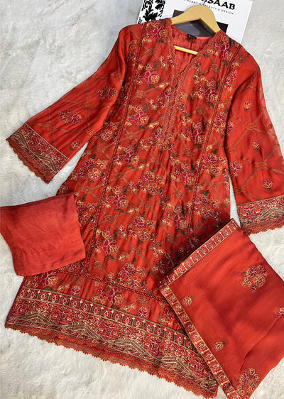 WA-365-E - Readymade - Ramsha Suit 2024 - Memsaab Online