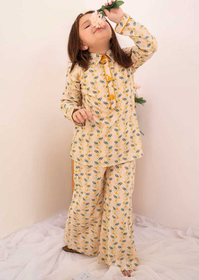 Esbell - Readymade Kids Suit by Garnet 2024 - Memsaab Online