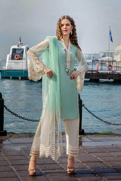 F-113 - Ready made Swiss Lawn Khuda Baksh Outfit - Memsaab Online