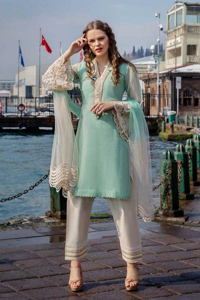 F-113 - Ready made Swiss Lawn Khuda Baksh Outfit - Memsaab Online