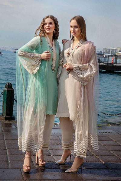 F-113 - Ready made Swiss Lawn Khuda Baksh Outfit - Memsaab Online