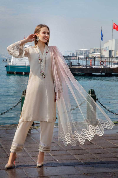 F-113 - Ready made Swiss Lawn Khuda Baksh Outfit - Memsaab Online