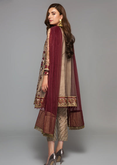 Flaxen - Readymade - Baroque Net Suit 2024 - Memsaab Online