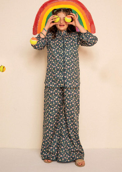 Gloria - Readymade Kids Suit by Garnet 2022 - Memsaab Online