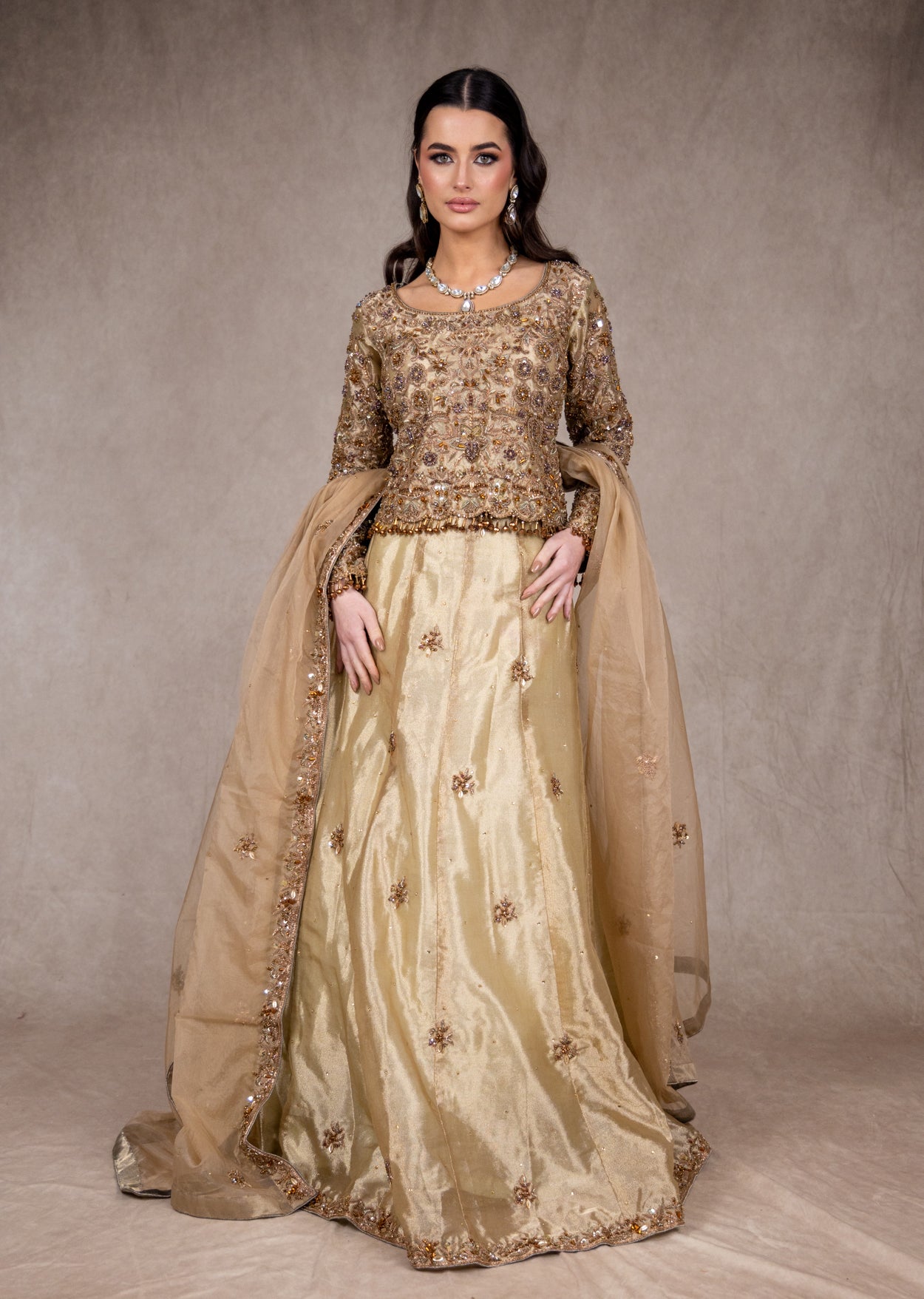 SRB2615 - Usha - Sehrish B Formals - Memsaab Online
