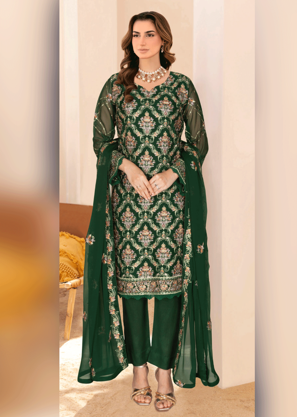 WG-384-B - Readymade - Ramsha Suit 2024 - Memsaab Online