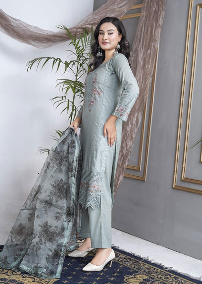 ASK804-D - Readymade Cotton Suit - Memsaab Online