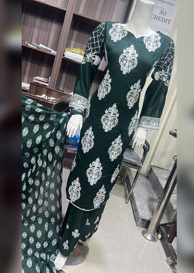 BPH-04 - Green - Readymade Posh Suit 2024 - Memsaab Online