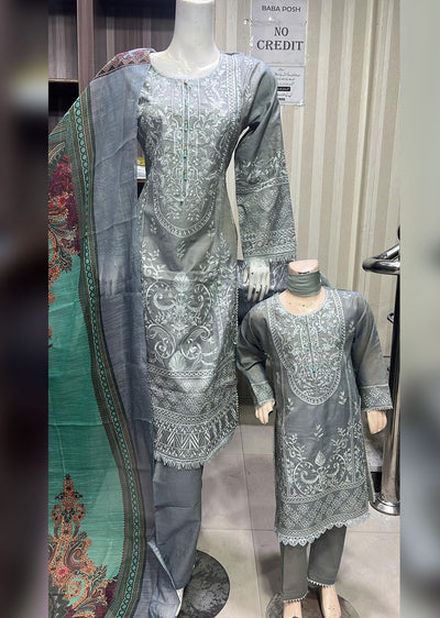 BPH-05-B - Readymade - Mummy & Me Linen Suit - Memsaab Online