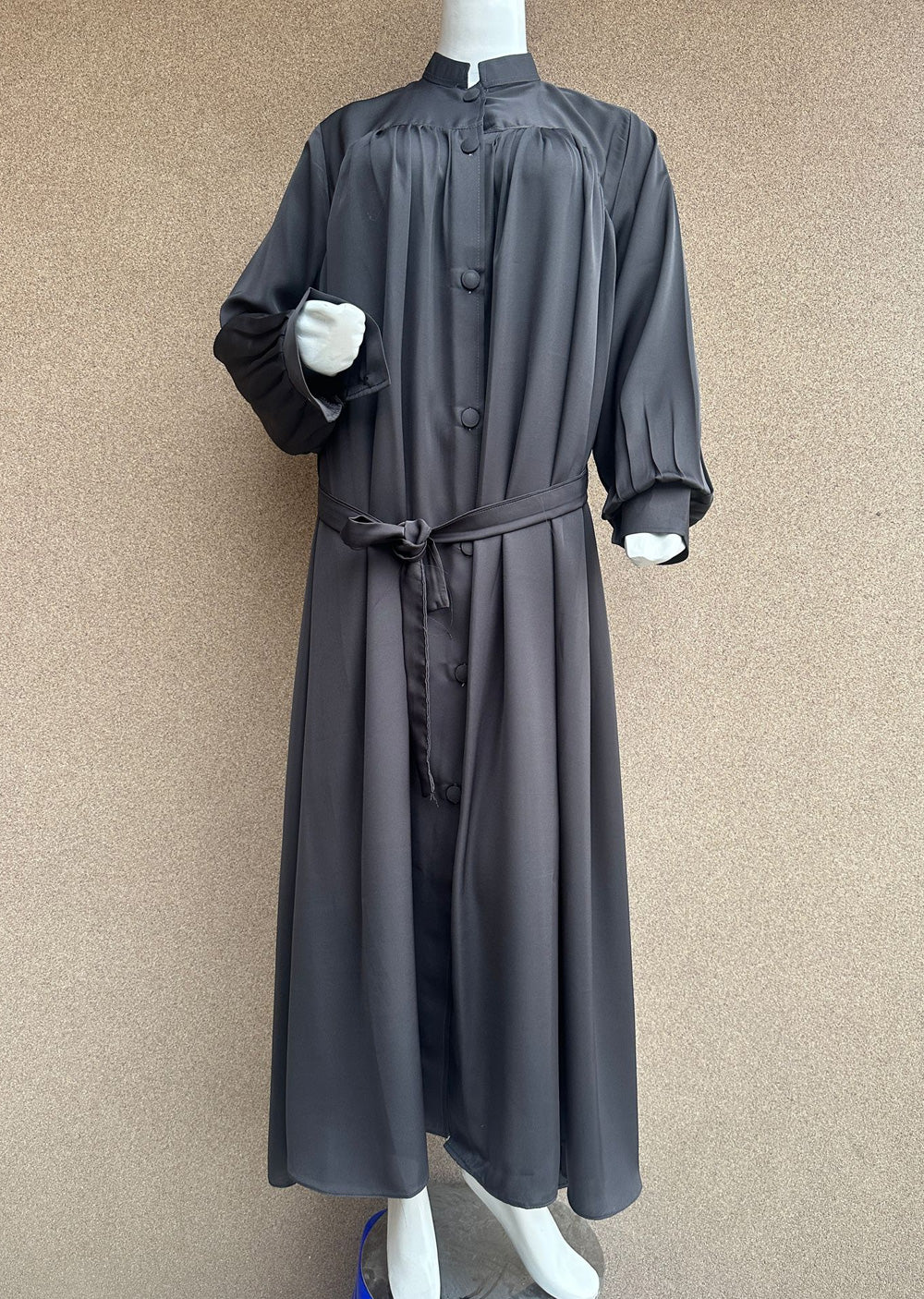 ABYA-1749- Grey -Sumaiya -Ladies Fancy Abaya - Memsaab Online