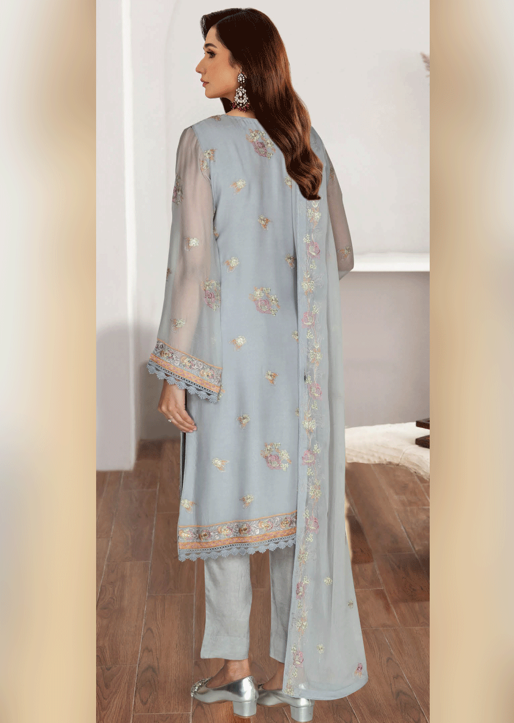 WA-401-D - Readymade - Ramsha Suit 2024 - Memsaab Online