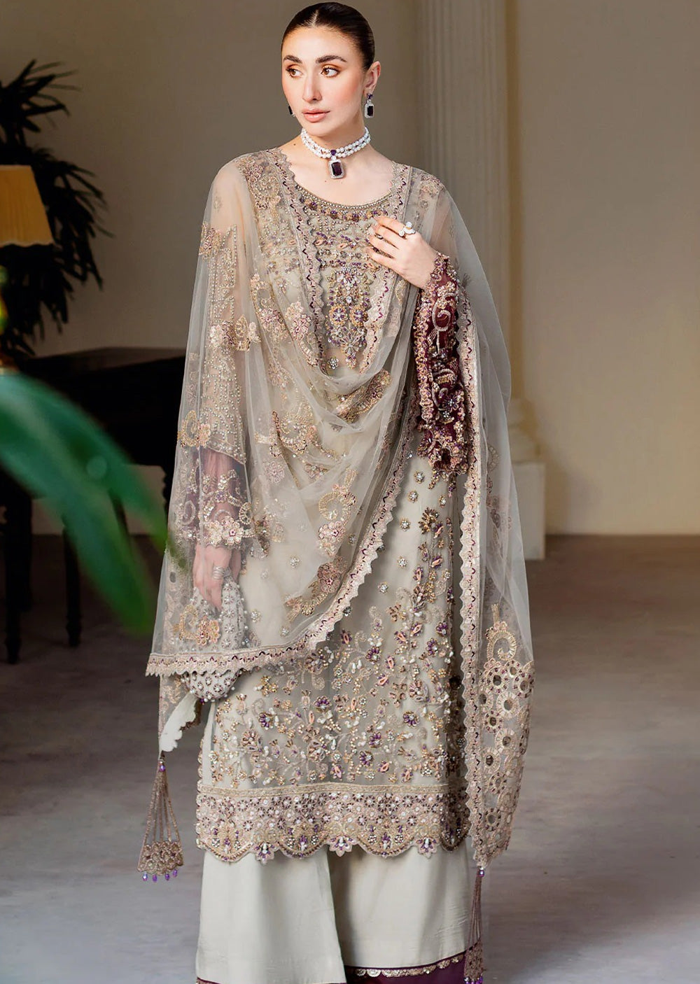 H-502 Readymade Ramsha Luxury Wedding Collection Vol 05 2024 - Memsaab Online