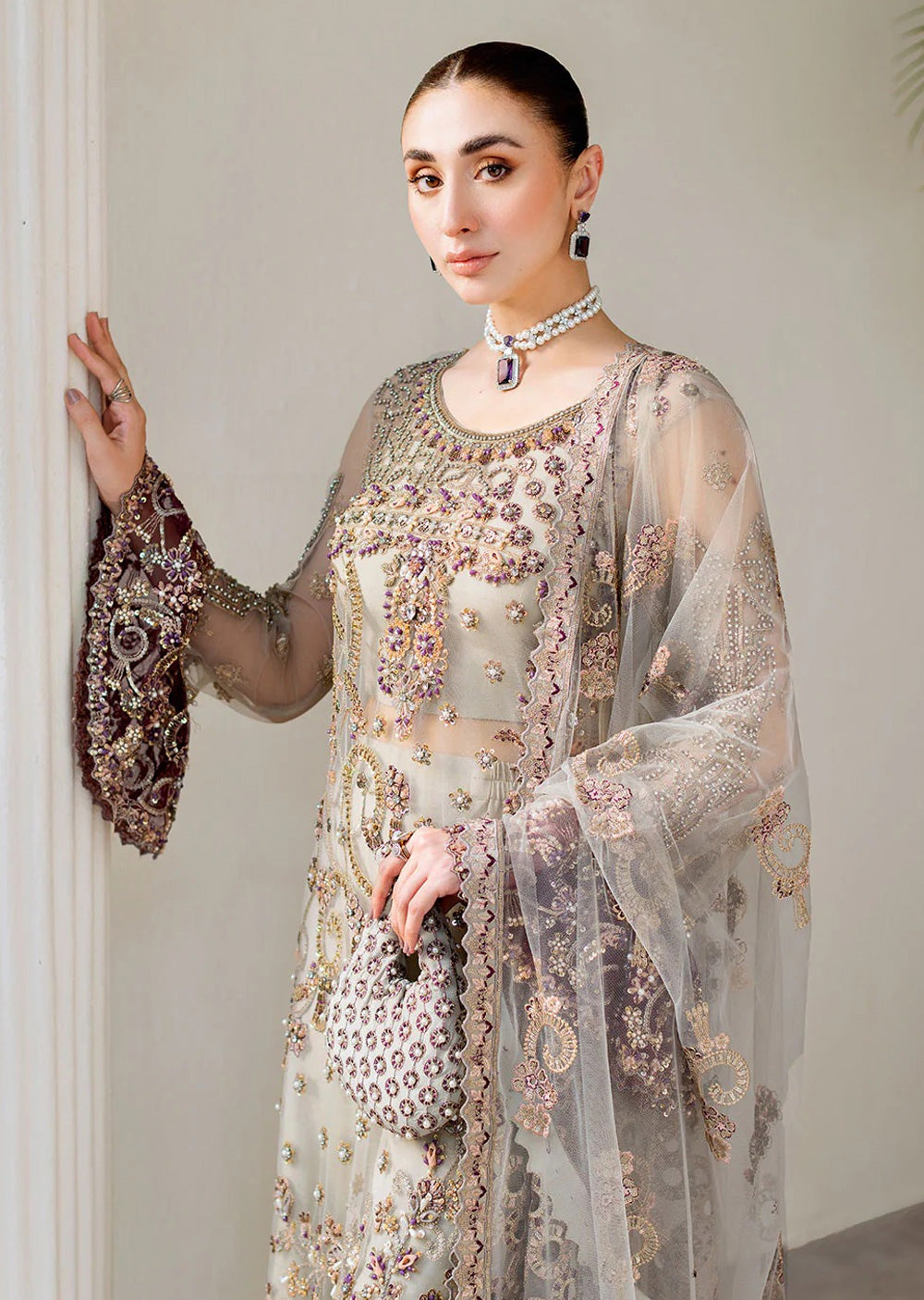 H-502 Readymade Ramsha Luxury Wedding Collection Vol 05 2024 - Memsaab Online