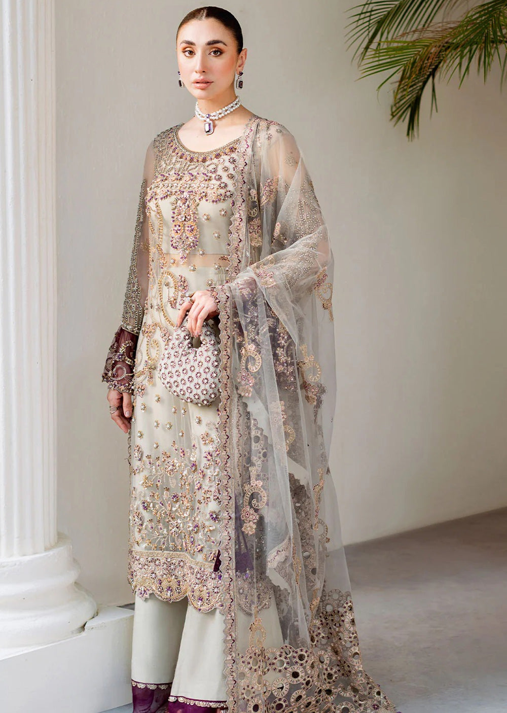 H-502 Readymade Ramsha Luxury Wedding Collection Vol 05 2024 - Memsaab Online