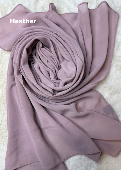 BB604 Chiffon Scarf Hijab High Quality - Memsaab Online