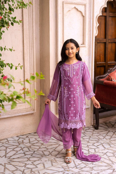 RGZ7108 - Imrozia Mummy n Me Chiffon Suit - Memsaab Online