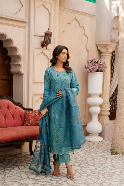 RGZ7108 - Imrozia Mummy n Me Chiffon Suit - Memsaab Online