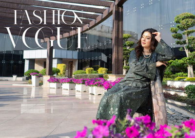 MSSL-04 Green Munira Digital lawn Suit - Memsaab Online