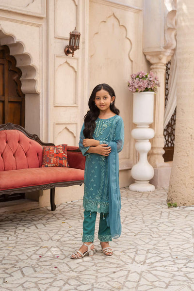 RGZ7108 - Imrozia Mummy n Me Chiffon Suit - Memsaab Online