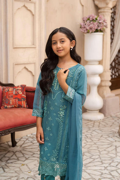 RGZ7108 - Imrozia Mummy n Me Chiffon Suit - Memsaab Online
