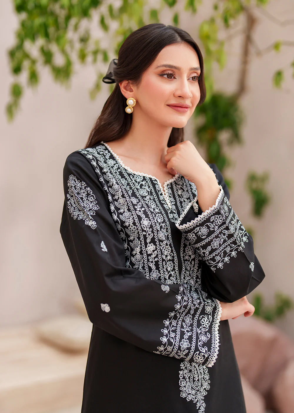 KOYAL- Readymade 3 Piece Cotton Suit - Memsaab Online