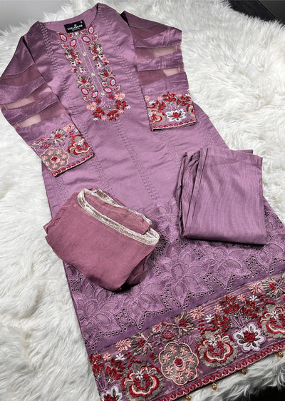 HK292 - Lilac - Readymade HK Outfit - Memsaab Online