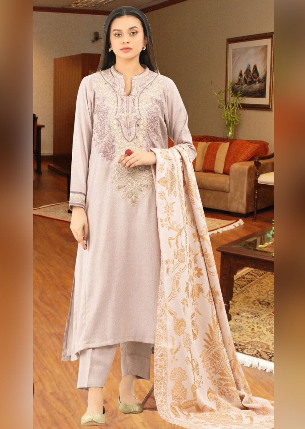 LML-06 - Unstitched - Lime Light Inspired Suit 2023 - Memsaab Online