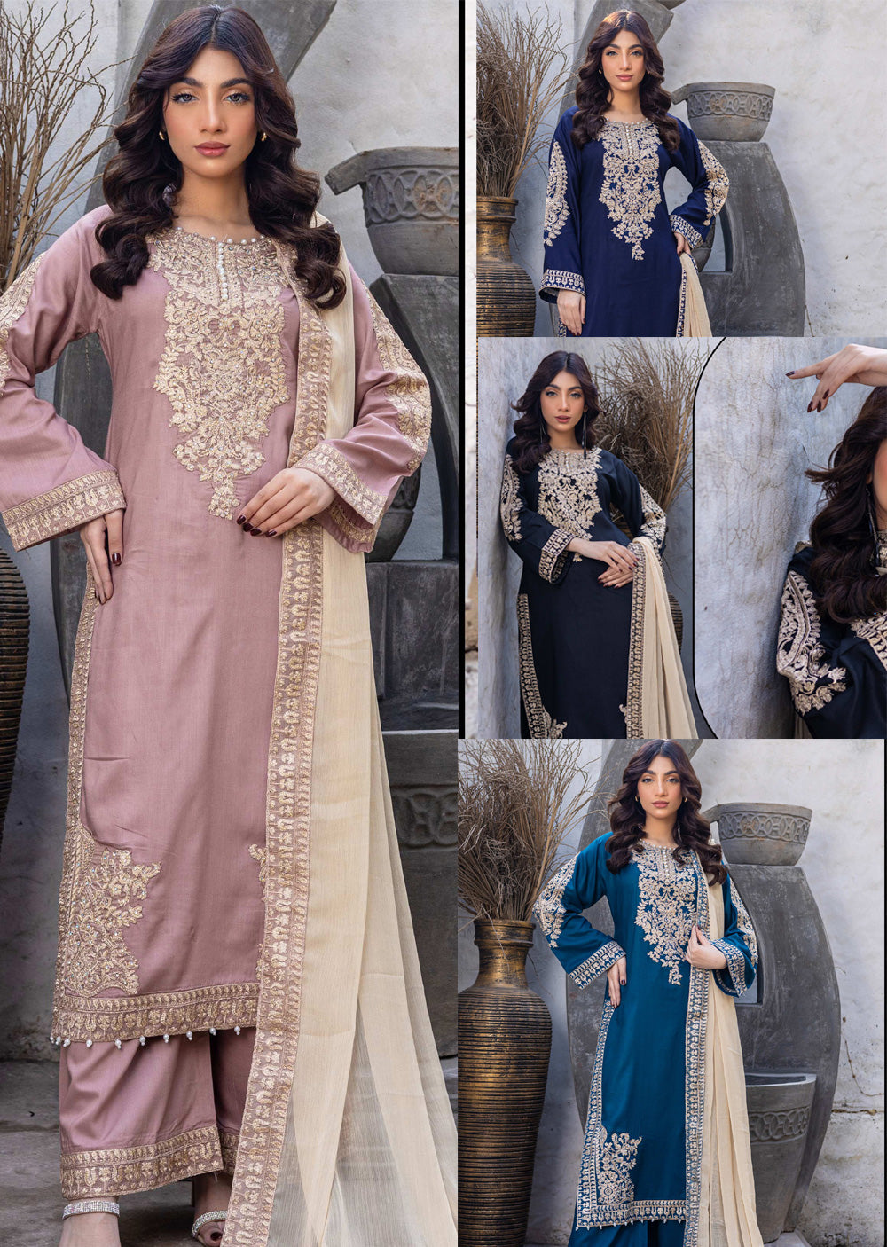 Dem Rangz RGZ-003 - Readymade - Afreen by Rangz 2025 – Memsaab