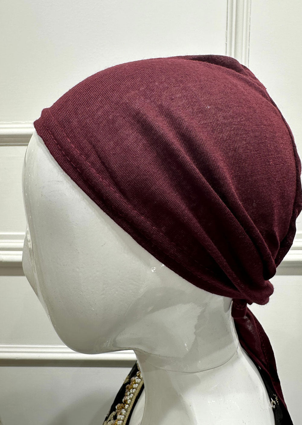 A102 Tie-up Hijab cap - Memsaab Online