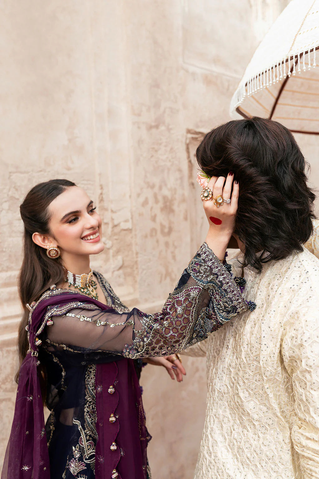 SF-09-NEEL Readymade - Mehfil by Shagna Ramsha Luxury Chiffon Collection 2025 - Memsaab Online