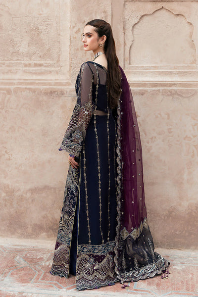 SF-09-NEEL Readymade - Mehfil by Shagna Ramsha Luxury Chiffon Collection 2025 - Memsaab Online