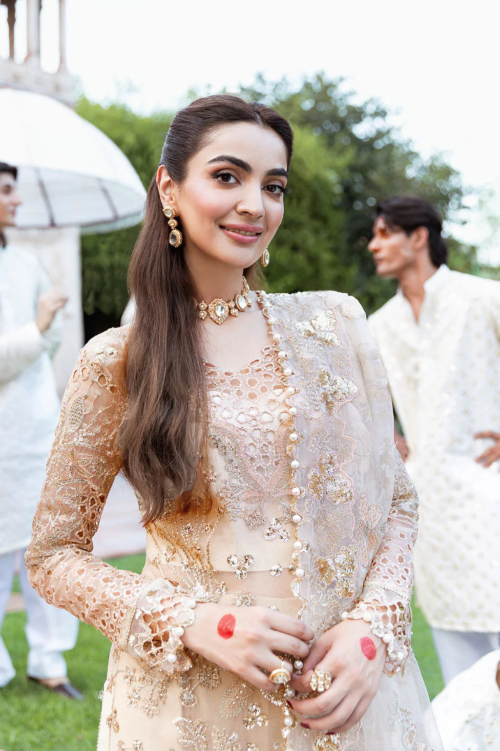 SF-05- SUNDAL- Readymade - Mehfil by Shagna Ramsha Luxury Chiffon Collection 2025 - Memsaab Online