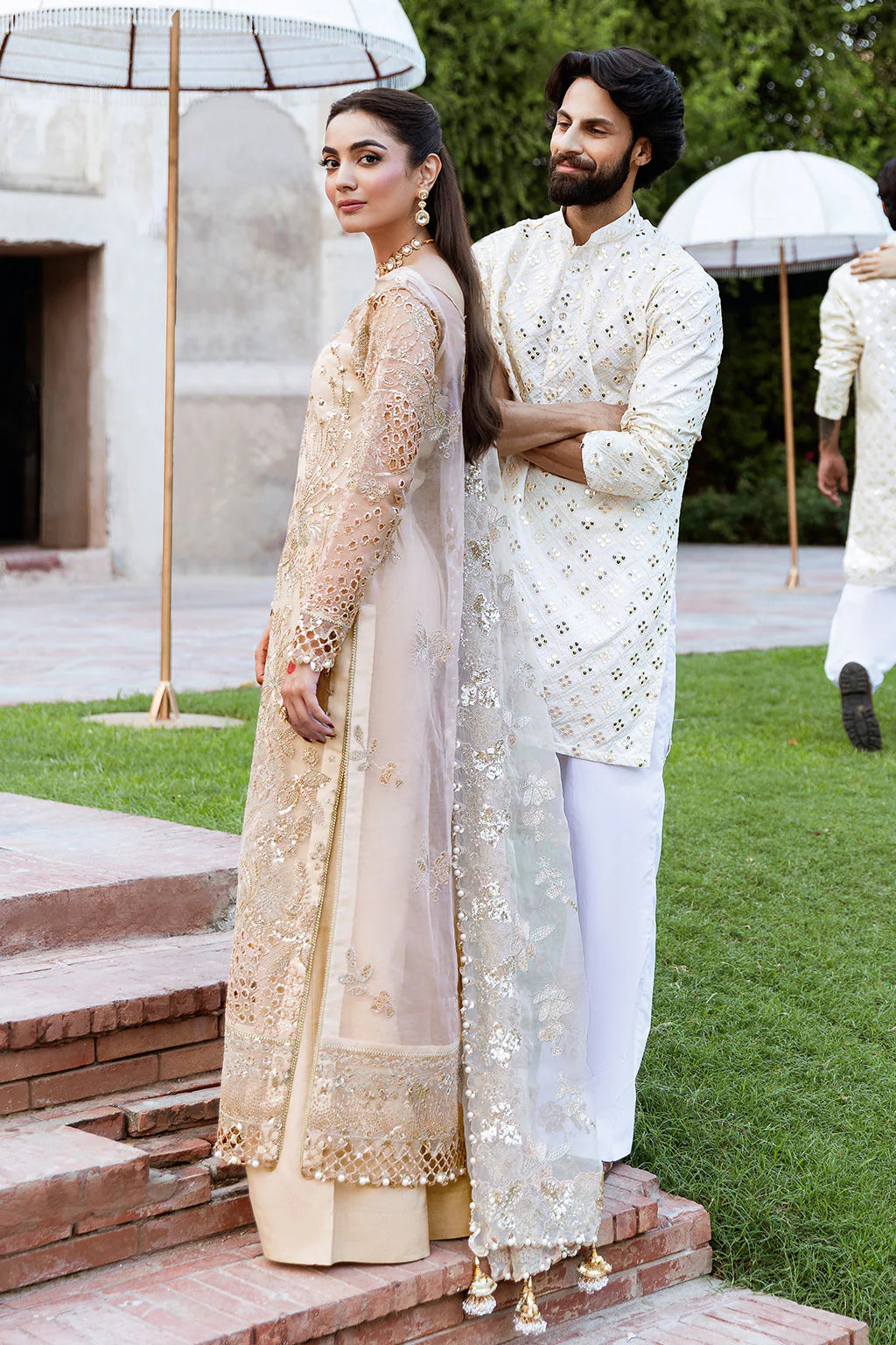 SF-05- SUNDAL- Readymade - Mehfil by Shagna Ramsha Luxury Chiffon Collection 2025 - Memsaab Online