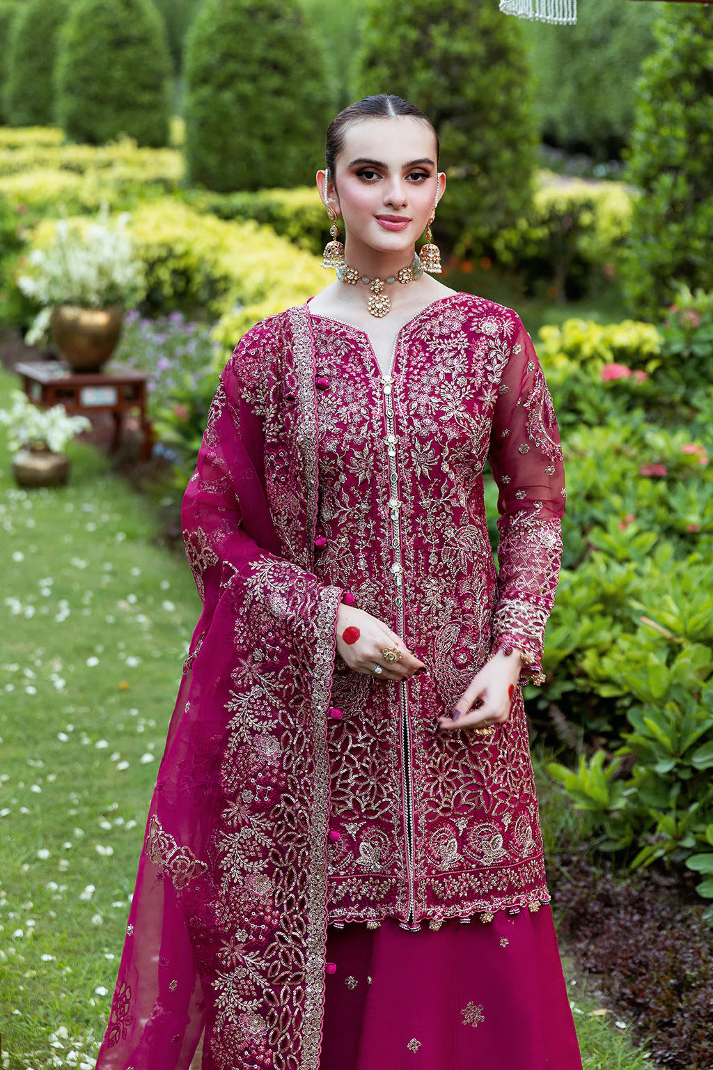 SF-03- MAHER- Readymade - Mehfil by Shagna Ramsha Luxury Chiffon Collection 2025 - Memsaab Online