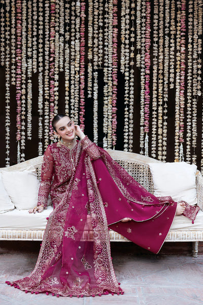 SF-03- MAHER- Readymade - Mehfil by Shagna Ramsha Luxury Chiffon Collection 2025 - Memsaab Online