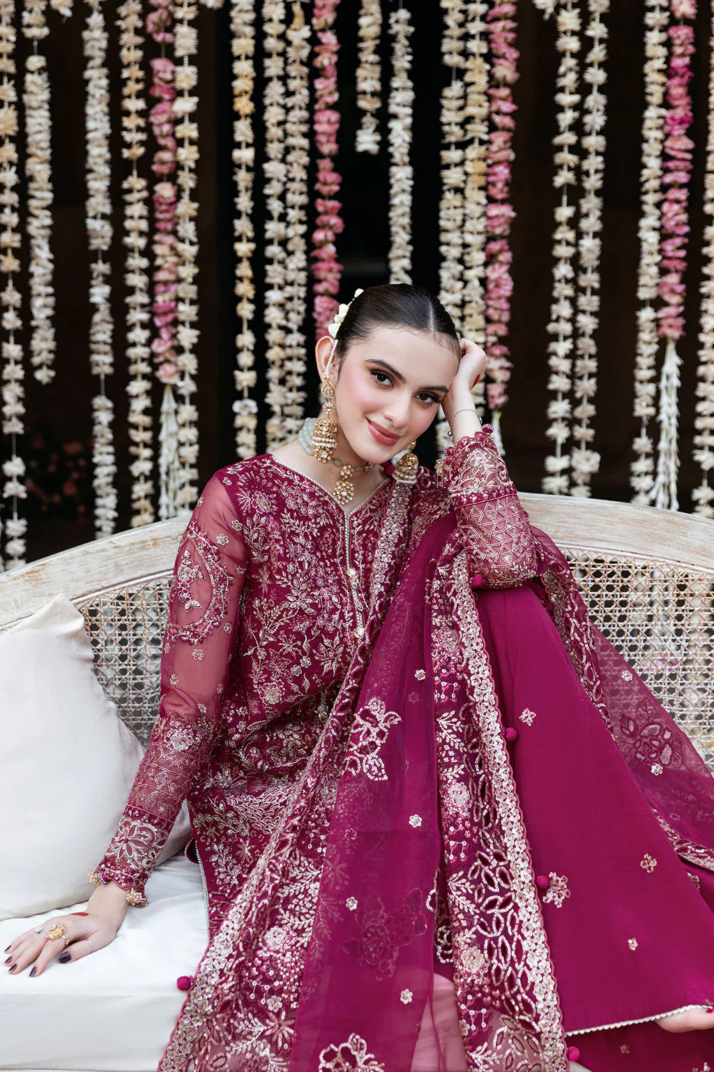 SF-03- MAHER- Readymade - Mehfil by Shagna Ramsha Luxury Chiffon Collection 2025 - Memsaab Online