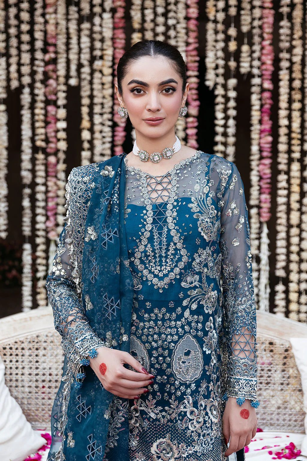 SF-04- SAAHIL- Readymade - Mehfil by Shagna Ramsha Luxury Chiffon Collection 2025 - Memsaab Online