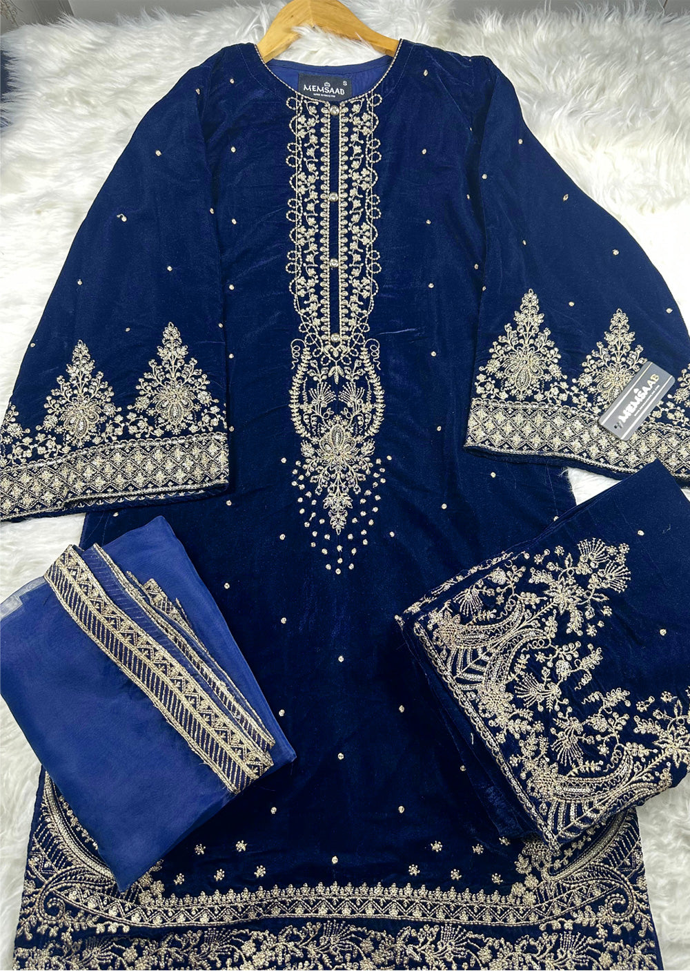 HK290 - Navy - Readymade HK Outfit - Memsaab Online